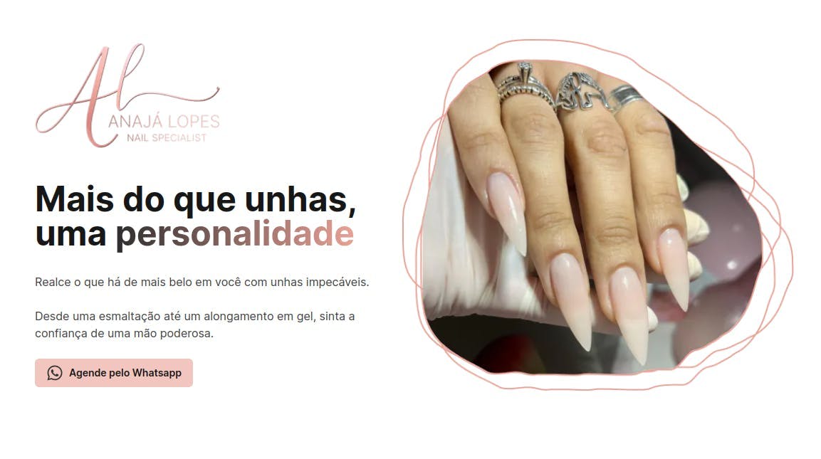 Anajá Lopes's site preview